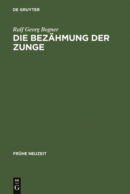 Bezähmung der Zunge (Reprint 2011) - Ingram