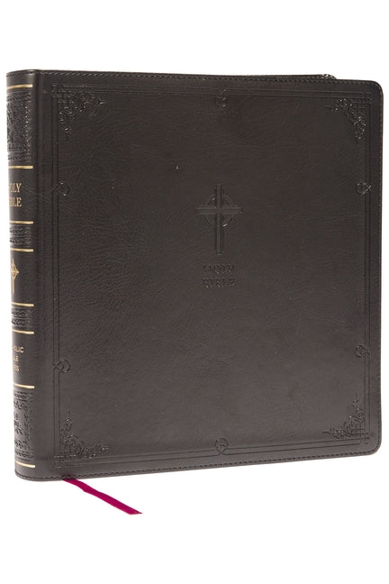 Nabre XL, Catholic Edition, Leathersoft, Black, Comfort Print: Holy Bible - Ingram