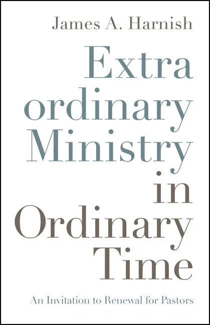 Extraordinary Ministry in Ordinary Time: An Invitation to Renewal for Pastors - stevensbooks