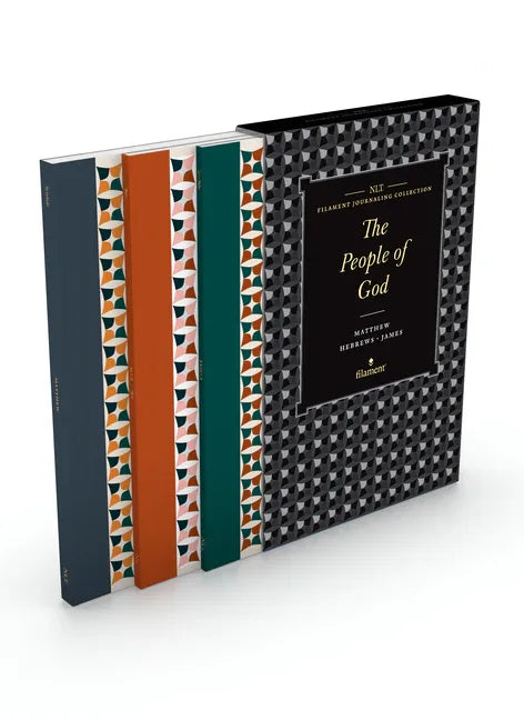 NLT Filament Journaling Collection: The People of God Set; Matthew, Hebrews, and James (Boxed Set) - stevensbooks