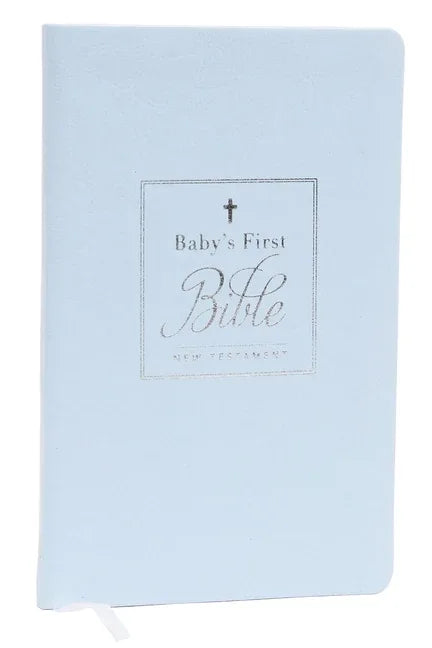 Kjv, Baby's First New Testament, Leathersoft, Blue, Red Letter, Comfort Print: Holy Bible, King James Version - stevensbooks