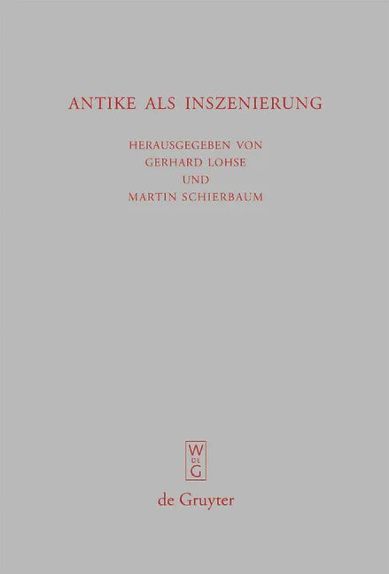 Antike als Inszenierung - stevensbooks