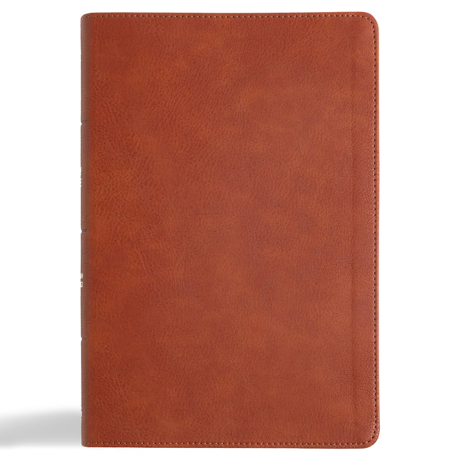 CSB Giant Print Reference Bible, Digital Study Edition, Burnt Sienna Leathertouch (, Digital Study) - Ingram