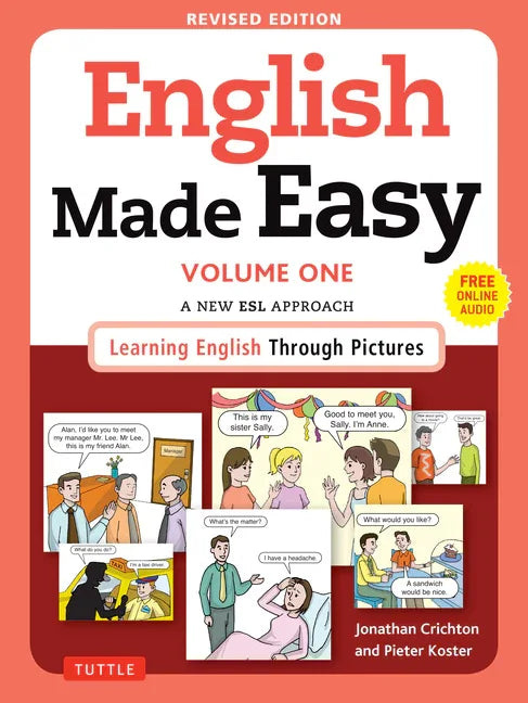English Made Easy Volume One: A New ESL Approach: Learning English Through Pictures (Free Online Audio) (Revised) - stevensbooks