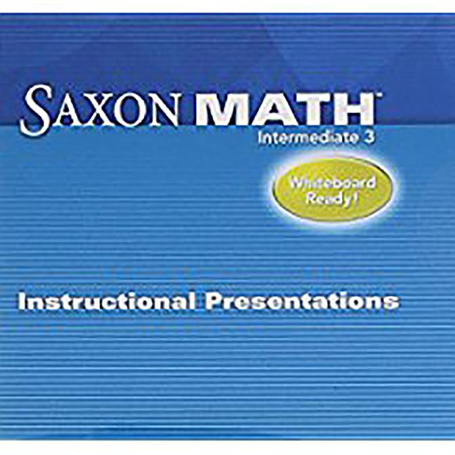 Saxon Math 3: Instructional Presentation CD - Ingram