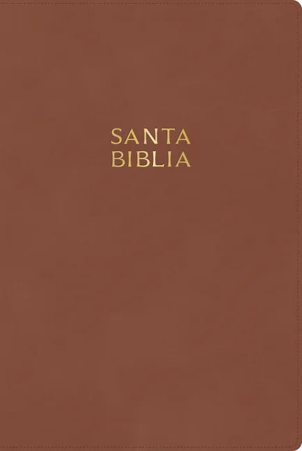 Rvr 1960 Biblia Letra Gigante, Café Madera, Símil Piel, Con Índice (Edicion 2023) - stevensbooks