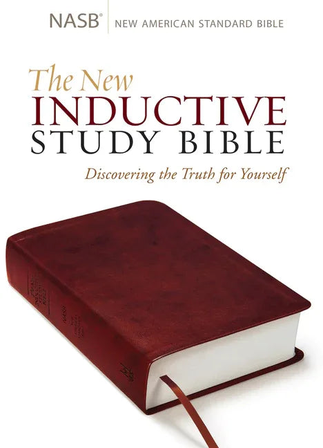 New Inductive Study Bible (Nasb, Milano Softone, Burgundy) - stevensbooks