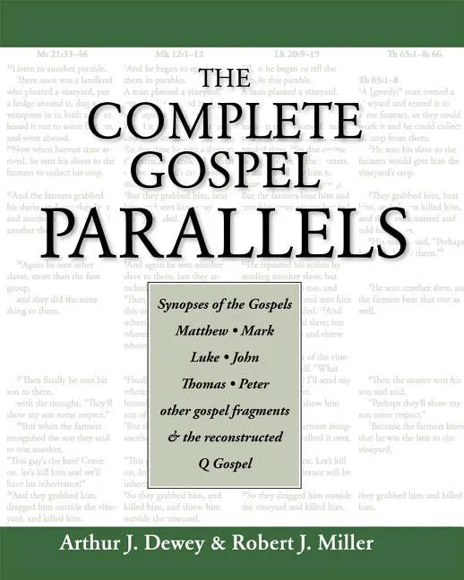 Complete Gospel Parallels - stevensbooks