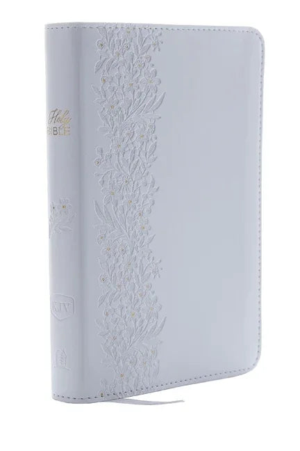 Kjv, Bride's Bible, Leathersoft, White, Red Letter Edition, Comfort Print - stevensbooks