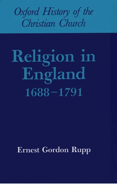 Religion in England, 1688-1791 - stevensbooks