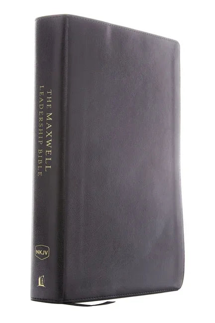 NKJV, Maxwell Leadership Bible, Third Edition, Imitation Leather, Black, Comfort Print - stevensbooks