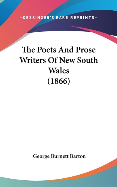 Poets And Prose Writers Of New South Wales (1866) - Ingram