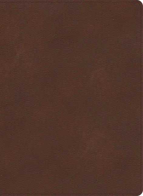 KJV Single-Column Wide-Margin Bible, Brown Leathertouch - stevensbooks