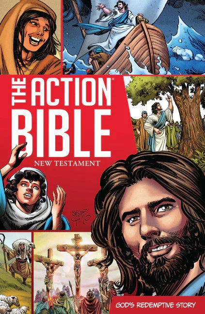 Action Bible New Testament: God's Redemptive Story (Revised, Expanded) - stevensbooks