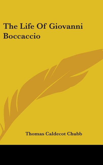 Life Of Giovanni Boccaccio - Ingram