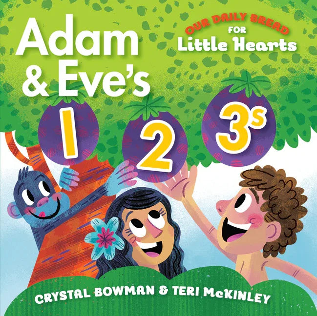 Adam and Eve's 1-2-3s: (A Bible-Based Counting Board Book for Toddlers and Preschoolers Ages 1-3) - stevensbooks