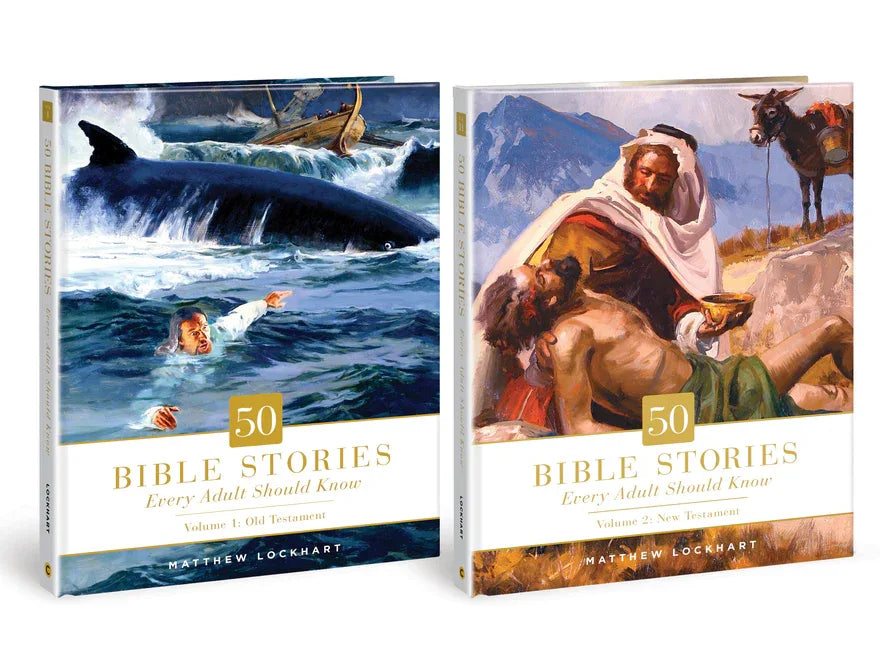 50 Bible Stories Every Adult Should Know: Two-Volume Set - stevensbooks