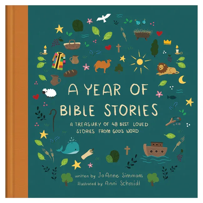 Year of Bible Stories: A Treasury of 48 Best-Loved Stories from God's Word - stevensbooks