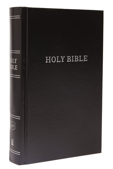 KJV, Pew Bible, Large Print, Hardcover, Black, Red Letter Edition - Ingram