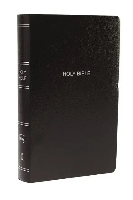 NKJV, Gift and Award Bible, Leather-Look, Black, Red Letter Edition - stevensbooks