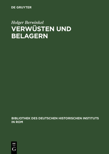 Verwüsten und Belagern (Reprint 2012) - Ingram