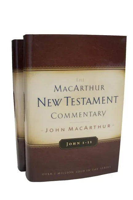John Volumes 1 & 2 MacArthur New Testament Commentary Set - stevensbooks