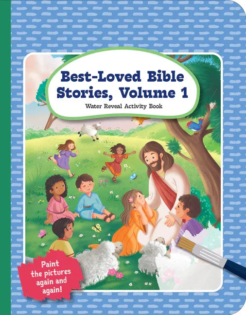 Best-Loved Bible Stories, Volume One - Water Reveal Activity Book - stevensbooks