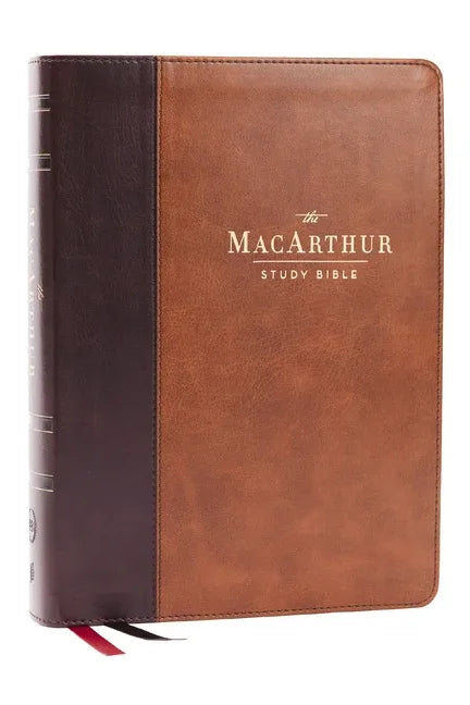 Lsb MacArthur Study Bible 2nd Edition: Unleashing God's Truth One Verse at a Time (Brown Leathersoft, Comfort Print, Thumb Indexed) - stevensbooks