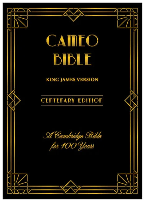 KJV Cameo Centenary Edition, Vintage Golden Brown Calfskin Leather, Full Yapp, Kj457: Xrly - stevensbooks