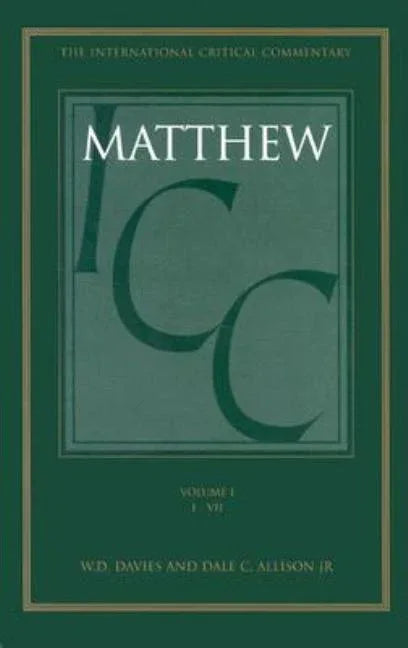 Matthew: Volume 1: 1-7 - stevensbooks