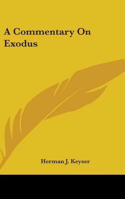 Commentary on Exodus - stevensbooks