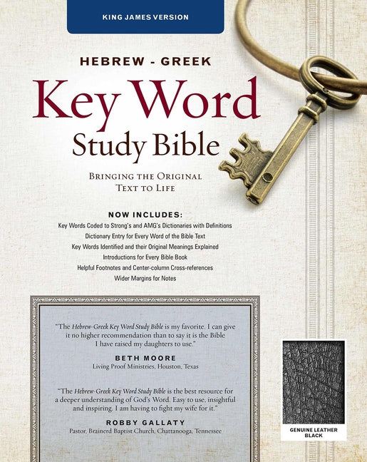 Hebrew-Greek Key Word Study Bible-KJV: Key Insights Into God's Word (Revised) - Ingram