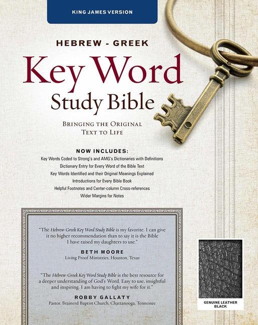 Hebrew-Greek Key Word Study Bible-KJV: Key Insights Into God's Word (Revised) - stevensbooks