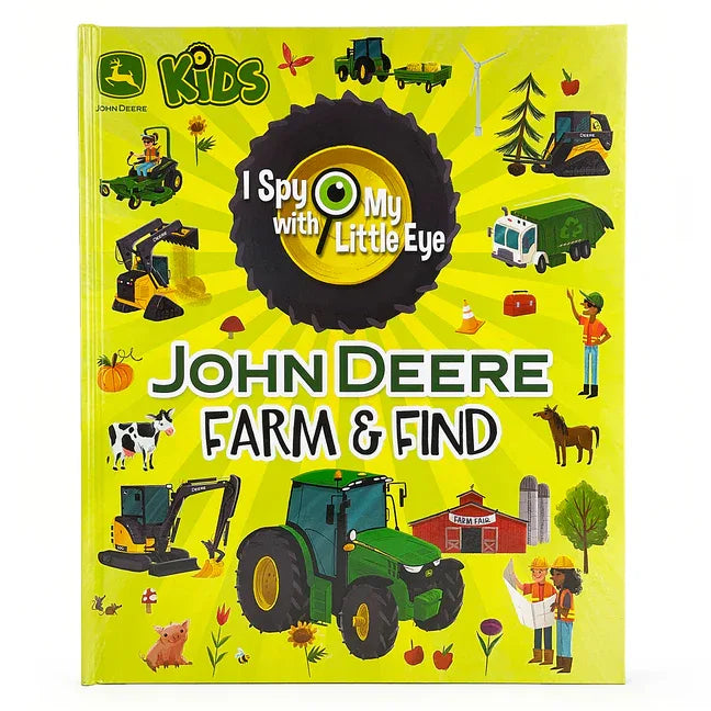 John Deere Kids Farm & Find (I Spy with My Little Eye) - stevensbooks