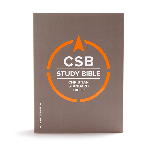 CSB Study Bible, Hardcover: Red Letter, Study Notes and Commentary, Illustrations, Ribbon Marker, Sewn Binding, Easy-To-Read Bible Serif Type - Ingram