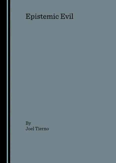 Epistemic Evil - stevensbooks