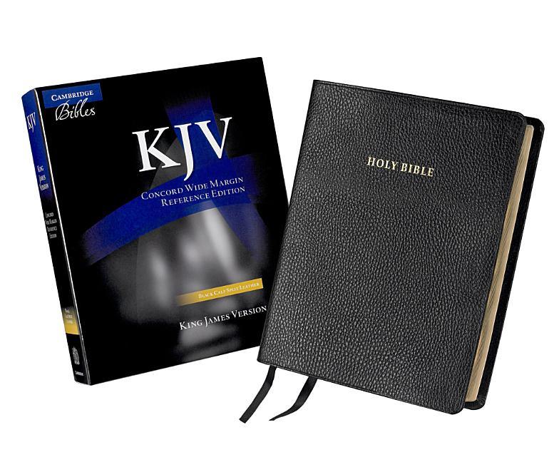 Concord Wide Margin Reference Bible-KJV - stevensbooks