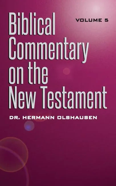 Biblical Commentary on the New Testament Vol. 5 - stevensbooks