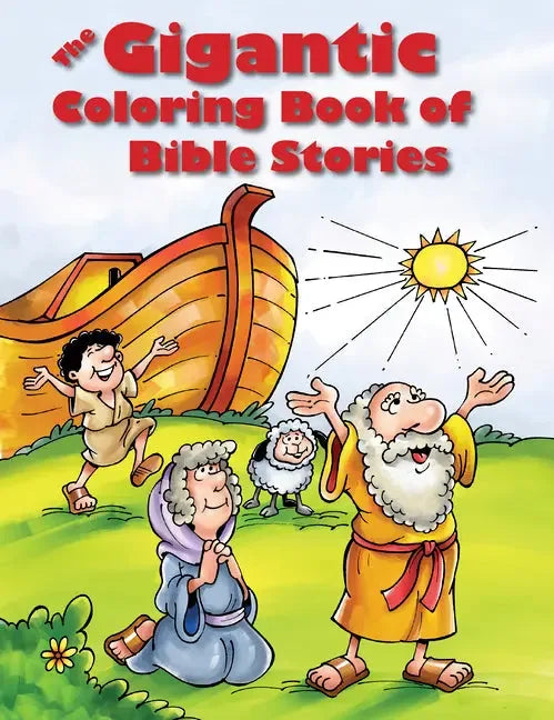 Gigantic Coloring Book of Bible Stories - stevensbooks
