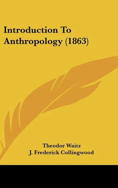 Introduction To Anthropology (1863) - stevensbooks