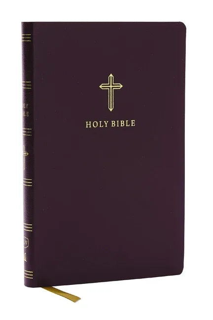 KJV Holy Bible: Ultra Thinline, Burgundy Bonded Leather, Red Letter, Comfort Print: King James Version - stevensbooks