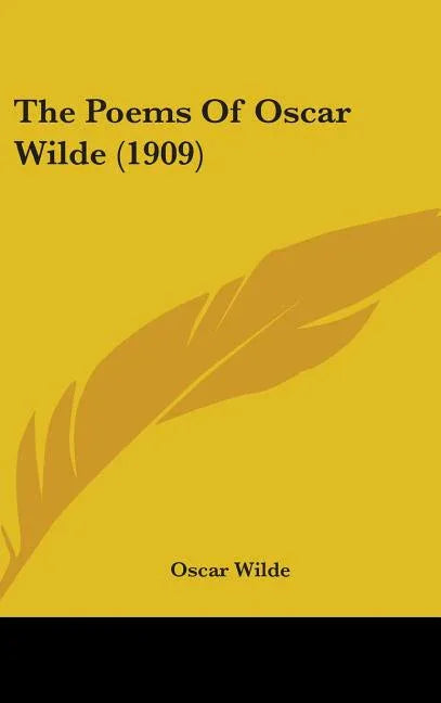 Poems of Oscar Wilde (1909) - stevensbooks