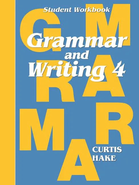Grammar & Writing Student Workbook Grade 4 (2014) - stevensbooks