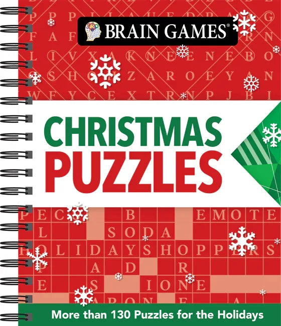 Brain Games - Christmas Puzzles: 120 Mixed Puzzles for the Holidays Volume 2 - stevensbooks