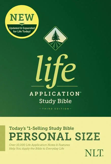 NLT Life Application Study Bible, Third Edition, Personal Size (Hardcover) - stevensbooks