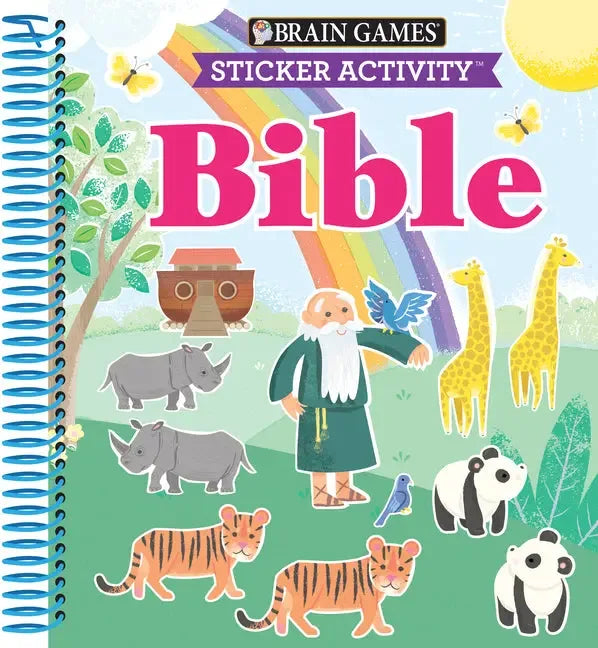 Brain Games - Sticker Activity: Bible (for Kids Ages 3-6) - stevensbooks