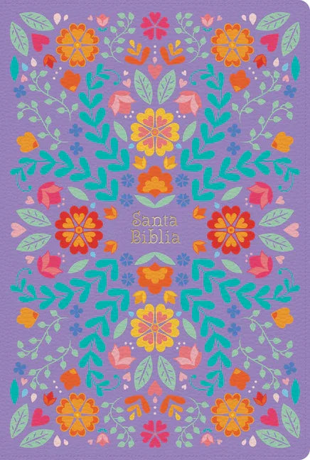Rvr 1960 Biblia Letra Gigante, Floreada Símil Piel (Edición 2023): Santa Biblia (Edicion 2023) - stevensbooks