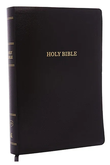 KJV, Reference Bible, Super Giant Print, Leather-Look, Black, Indexed, Red Letter Edition - stevensbooks