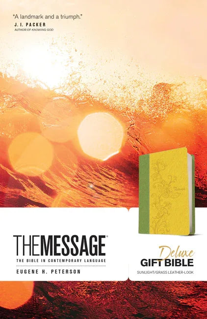 Message Deluxe Gift Bible: The Bible in Contemporary Language - stevensbooks