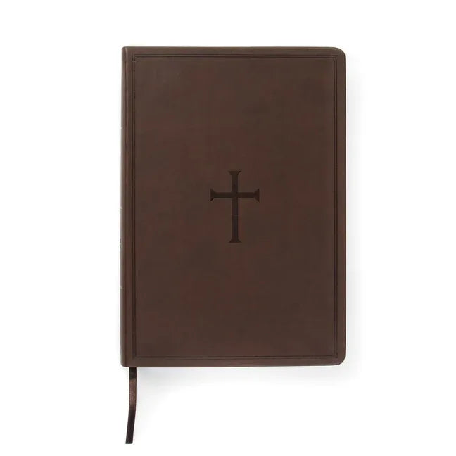 CSB Super Giant Print Reference Bible, Value Edition, Brown Leathertouch (Value) - stevensbooks
